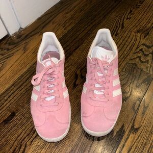 ADIDAS pink gazelle sneakers